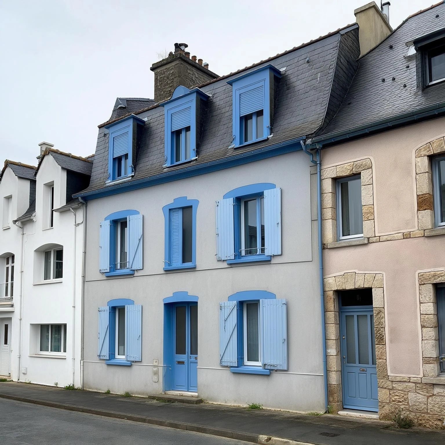 Ravalement de façade à Sarzeau et Presqu'île de Rhuys - Blas Peinture